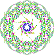 Colorful Abstract Geometric Design