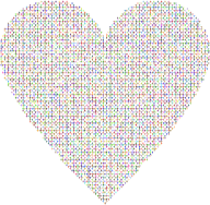 Chromatic Cross Heart