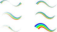 Abstract Colorful Waves