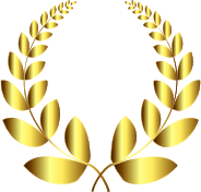 Gold Laurel Wreath 4 No Background