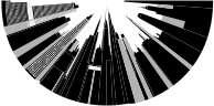 Distorted City Skyline 3
