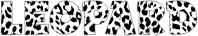 Leopard Typography