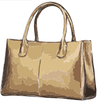 Tan Leather Handbag No Logo