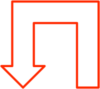 U-shaped arrow set 6