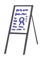 Flipchart with Content