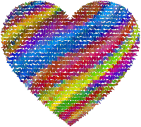 Shattered Mosaic Heart