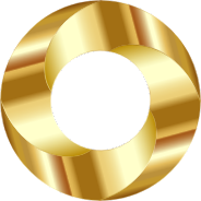 Gold Torus Screw