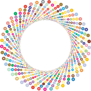 Colorful Circles Shutter Vortex 3