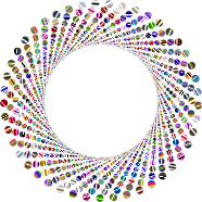 Colorful Circles Shutter Vortex 8