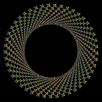 Chromatic Shutter Vortex