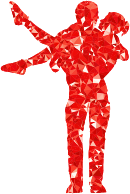 Ruby Couple Silhouette 4