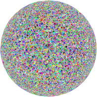 Prismatic Geometric Mandala