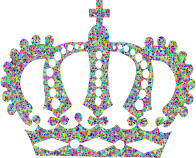 Low Poly Prismatic Royal Crown