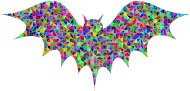 Low Poly Prismatic Bat
