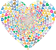 Prismatic Hearts Vortex Heart 3