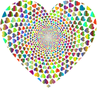 Prismatic Hearts Vortex Heart 4