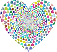Prismatic Hearts Vortex Heart 5