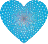 Prismatic Hearts Vortex Heart 9