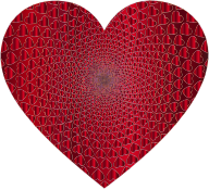 Prismatic Hearts Vortex Heart 15