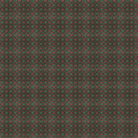 Woven Crosses Cloth Green Brown