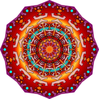 Fire mandala