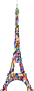 Chromatic Triangular Eiffel Tower