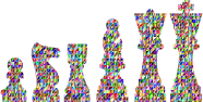 Chromatic Triangular Chess Pieces