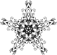 Rose Floral Flourish Design 4