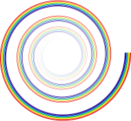 Rainbow Spiral