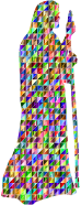 Chromatic Triangular Jesus The Shepherd