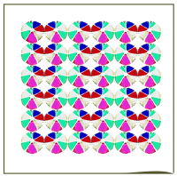 Quilt Art Framed