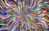 Prismatic Waves Starburst 9