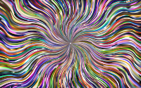 Prismatic Waves Starburst 9 Variation 2