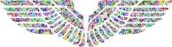 Prismatic Tiled Eagle Wings