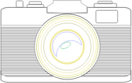 Camera Vintage Lineart