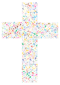 Prismatic Cross Fractal 2