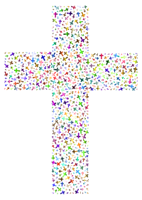 Prismatic Cross Fractal 4