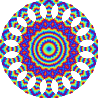 Colourful mandala 7