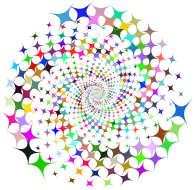 Prismatic Starburst Vortex
