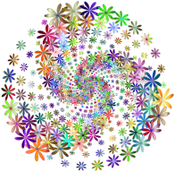 Prismatic Floral Vortex 5 Variation 2