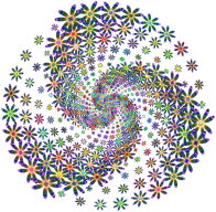 Prismatic Floral Vortex 6