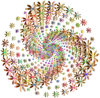 Prismatic Floral Vortex 8