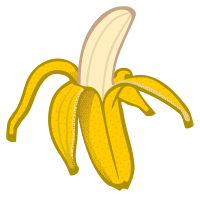 banana - coloured
