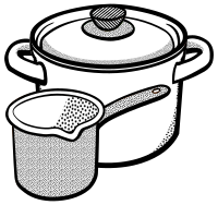 pots - lineart