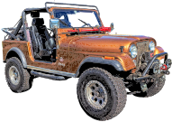 Red Jeep
