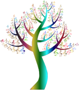 Prismatic Simple Clef Tree Variation 2 No Background