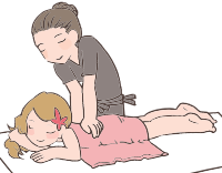 Cartoon Massage