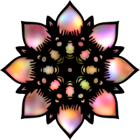 Abstract flower 4