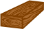 coloured wooden plank