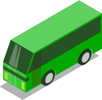 Green bus